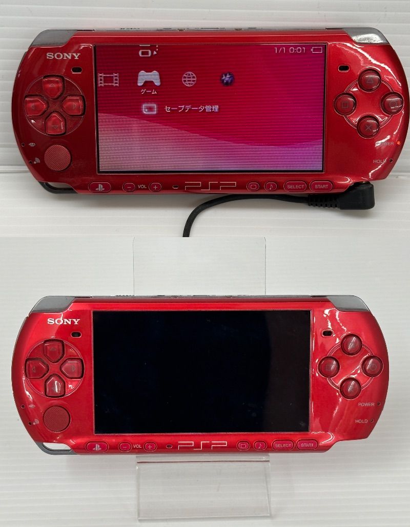 【ジャンク品】SONY ソニー PSP本体 PSP-3000 赤 (2607146) 【ジャンク品】SONY ソニー PSP本体 PSP-3000 赤 (2607146)