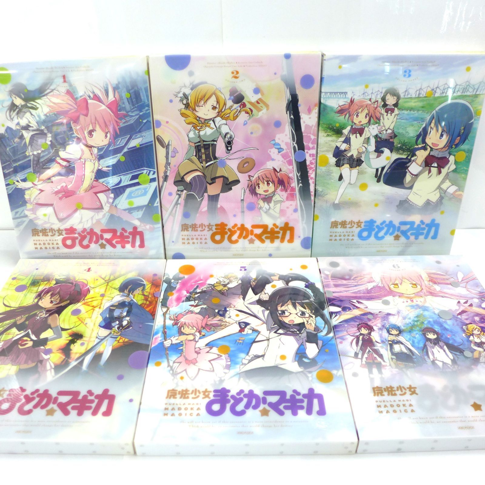 完全生産限定版 Blu-ray ブルーレイ 魔法少女まどか☆マギカ 全6巻