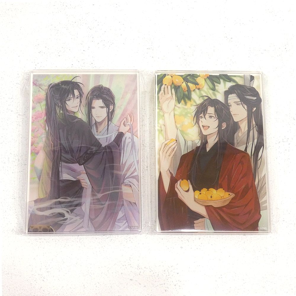 小牧店】魔道祖師 アニメイト限定セット アクリルブロック 2個セット