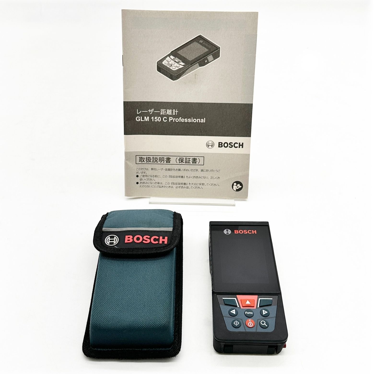 中古・美品】 Bosch Professional データ転送レーザー距離計 GLM150C 