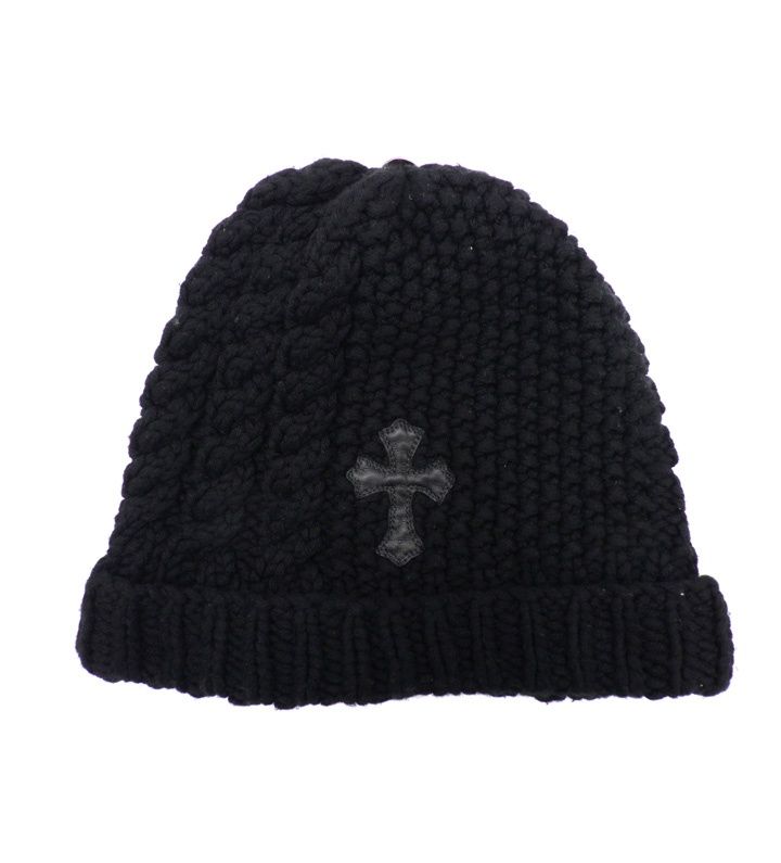 クロムハーツ CHROME HEARTS 【 BEANIE CASH 】 レザークロスパッチ