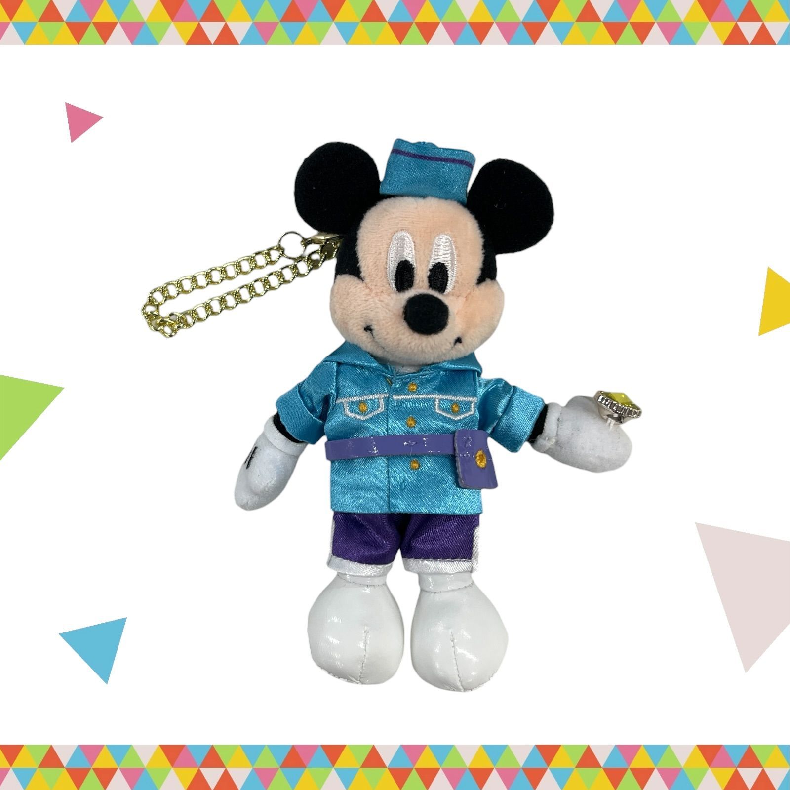 ディズニーシー 25周年 ぬいぐるみチャーム【ポートディスカバリー