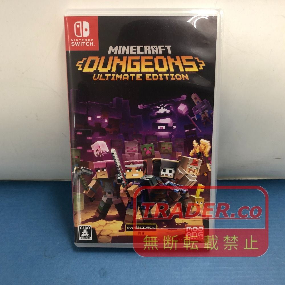 02w25573 Nintendo Switch用ソフト Minecraft Dungeons Ultimate
