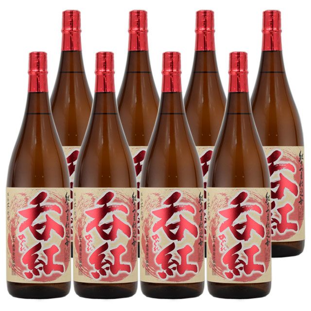 紅芋 呑紅(のんくれ) 25度 1800ml×8本 芋焼酎 鹿児島酒造
