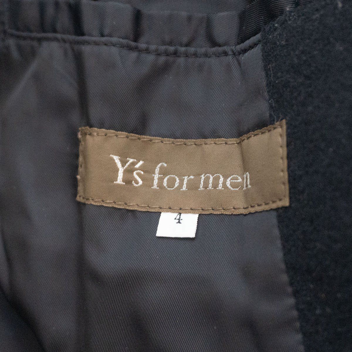 雰囲気抜群】Y's for men【ダブルジップ ウール ジャケット】4 YOHJI