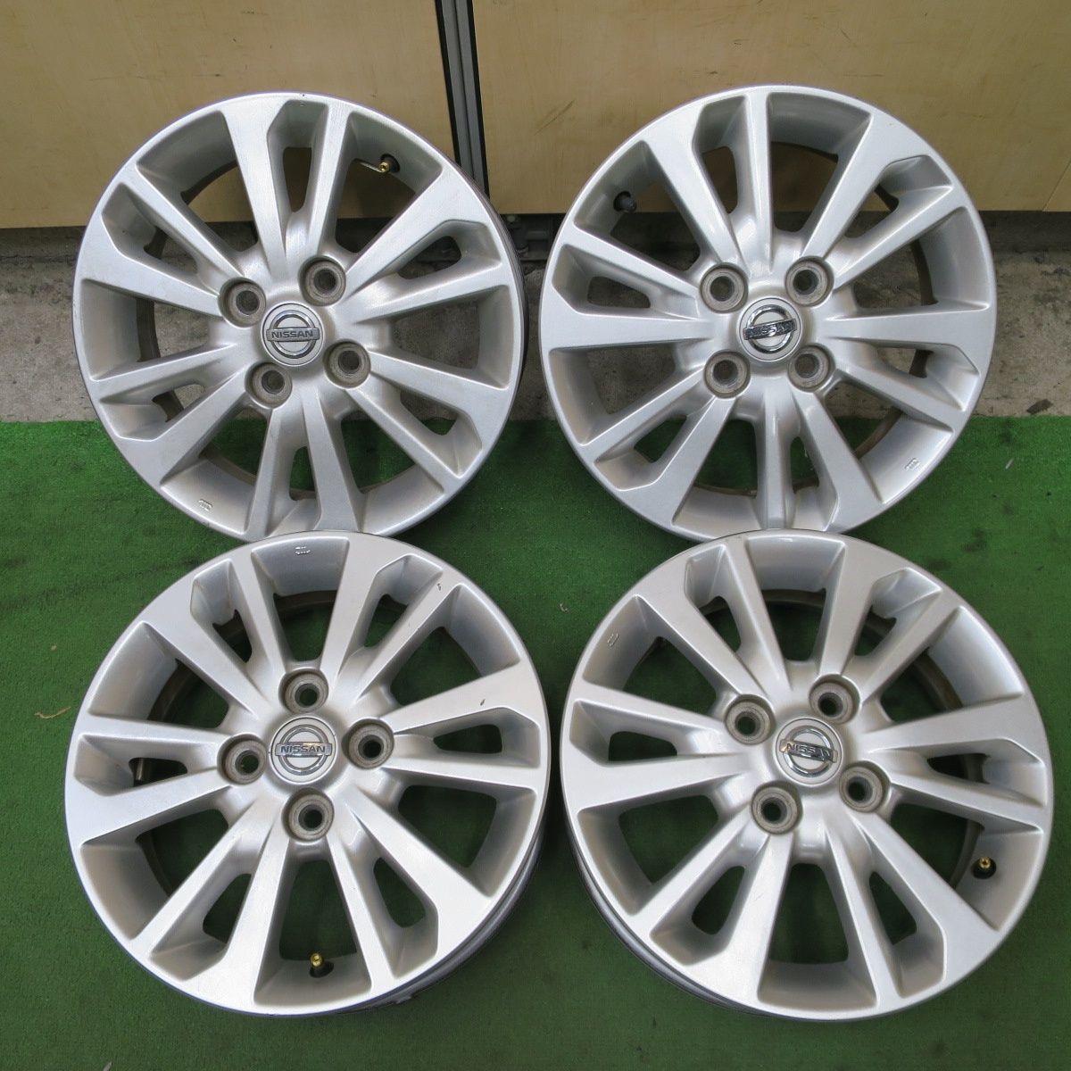 [送料無料] 4本価格★日産 B21W デイズ 純正 ホイール 14インチ 14×4.5J DAYZ PCD100/4H★6071002NGホ