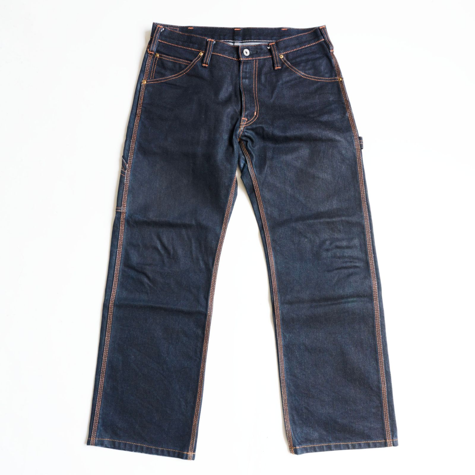 定番】IRON HEART【817 16oz エンジニアペインターパンツ】W34