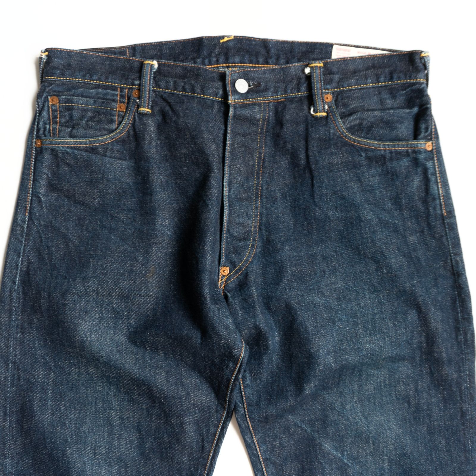 雰囲気抜群/濃紺】EVISU 【LOT.2000 デニムパンツ】36×35 エビス