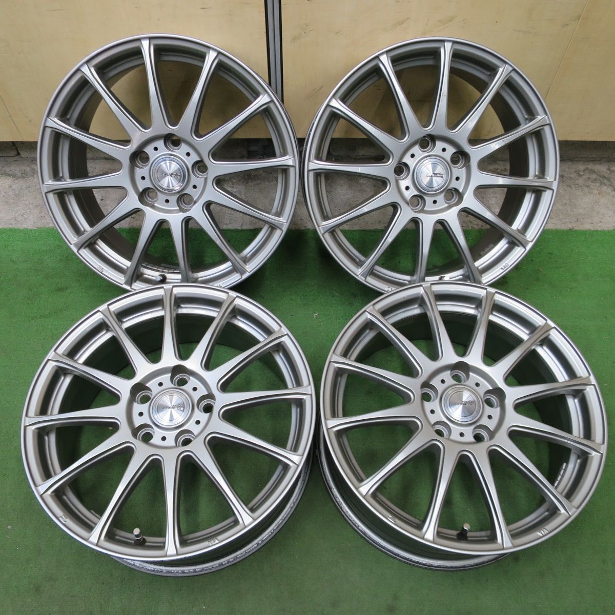 [送料無料] キレイ★ravrion LUMIERE 17インチ ホイール ラブリオン 17×7J PCD114.3/5H★6070103NGホ