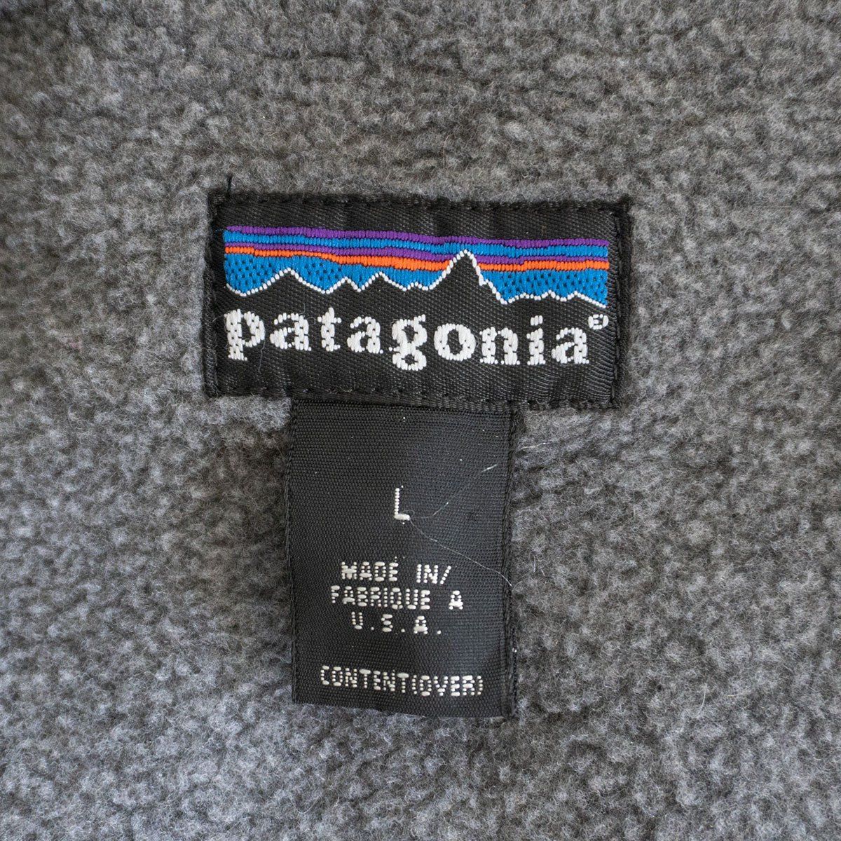 90s/USA製】PATAGONIA【シェルドシンチラ ジャケット ハンターグリーン