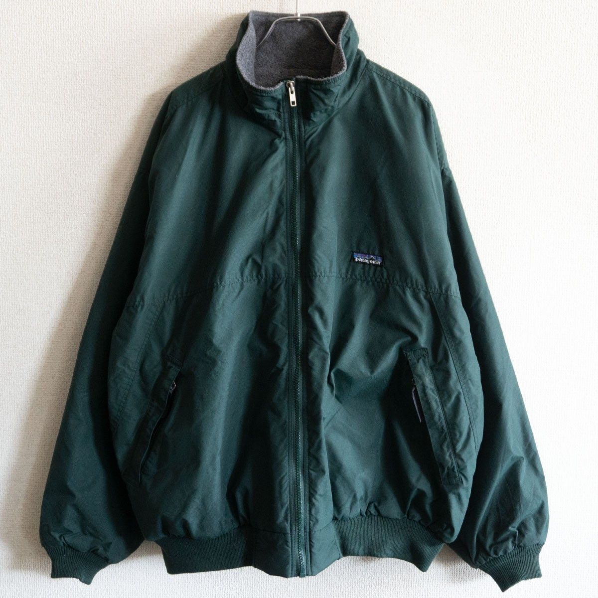 【90s/USA製】PATAGONIA【シェルドシンチラ ジャケット ハンターグリーン 28131】 L パタゴニア 90年代 s2607048 90s/USA製】PATAGONIA【シェルドシンチラ ジャケット ハンターグリーン