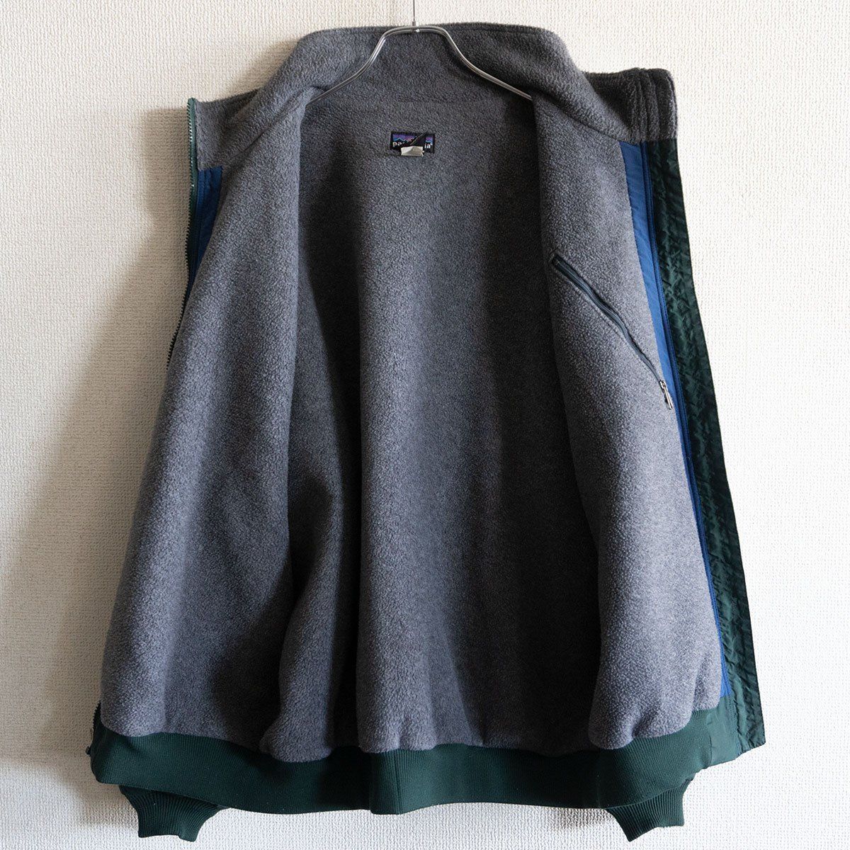 90s/USA製】PATAGONIA【シェルドシンチラ ジャケット ハンターグリーン