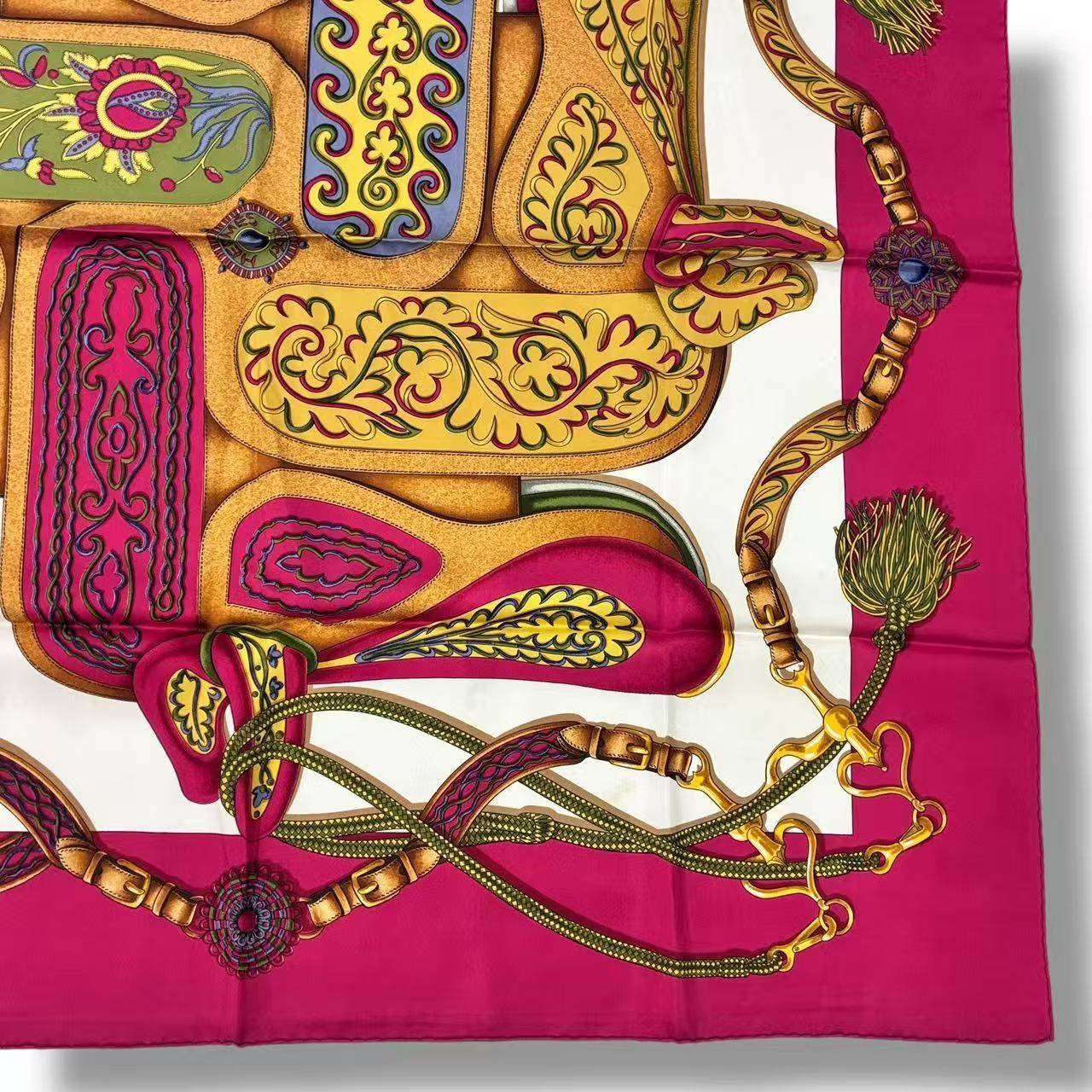 エルメス シルク スカーフ Festival（フェスティバル）祭典 カレ 美品 HERMES エルメス スカーフ シルク カレ90 FESTIVAL