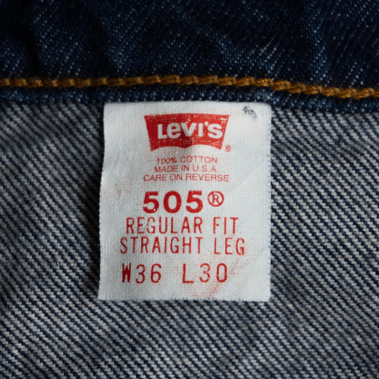 90s/ゴールデンサイズ】 LEVI'S 【505 デニムパンツ 】36×30