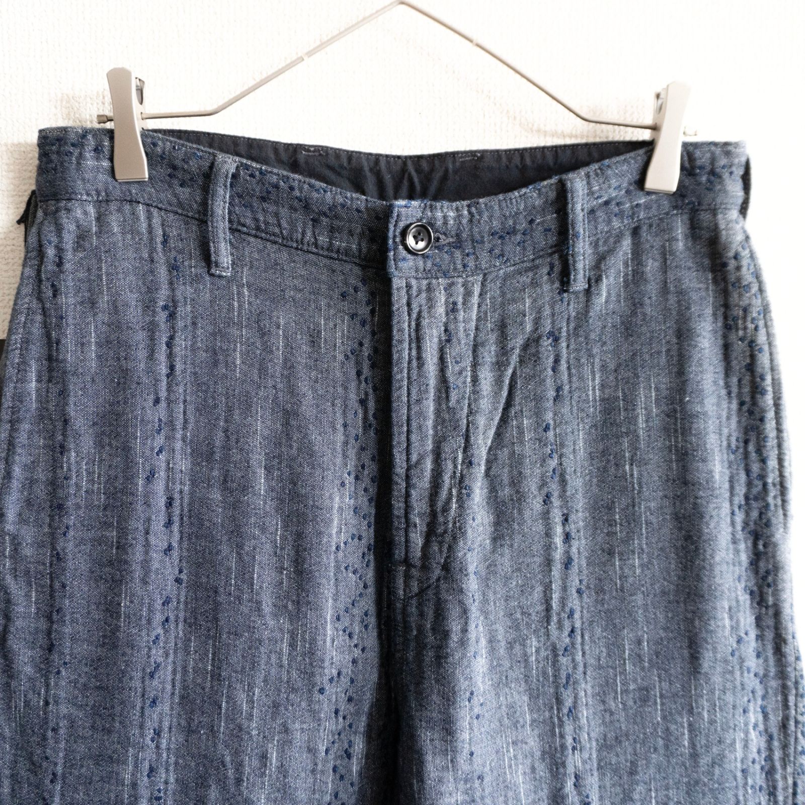 極美品】PORTER CLASSIC【NEW SASHIKO CROPPED PANTS】S ニュー刺子