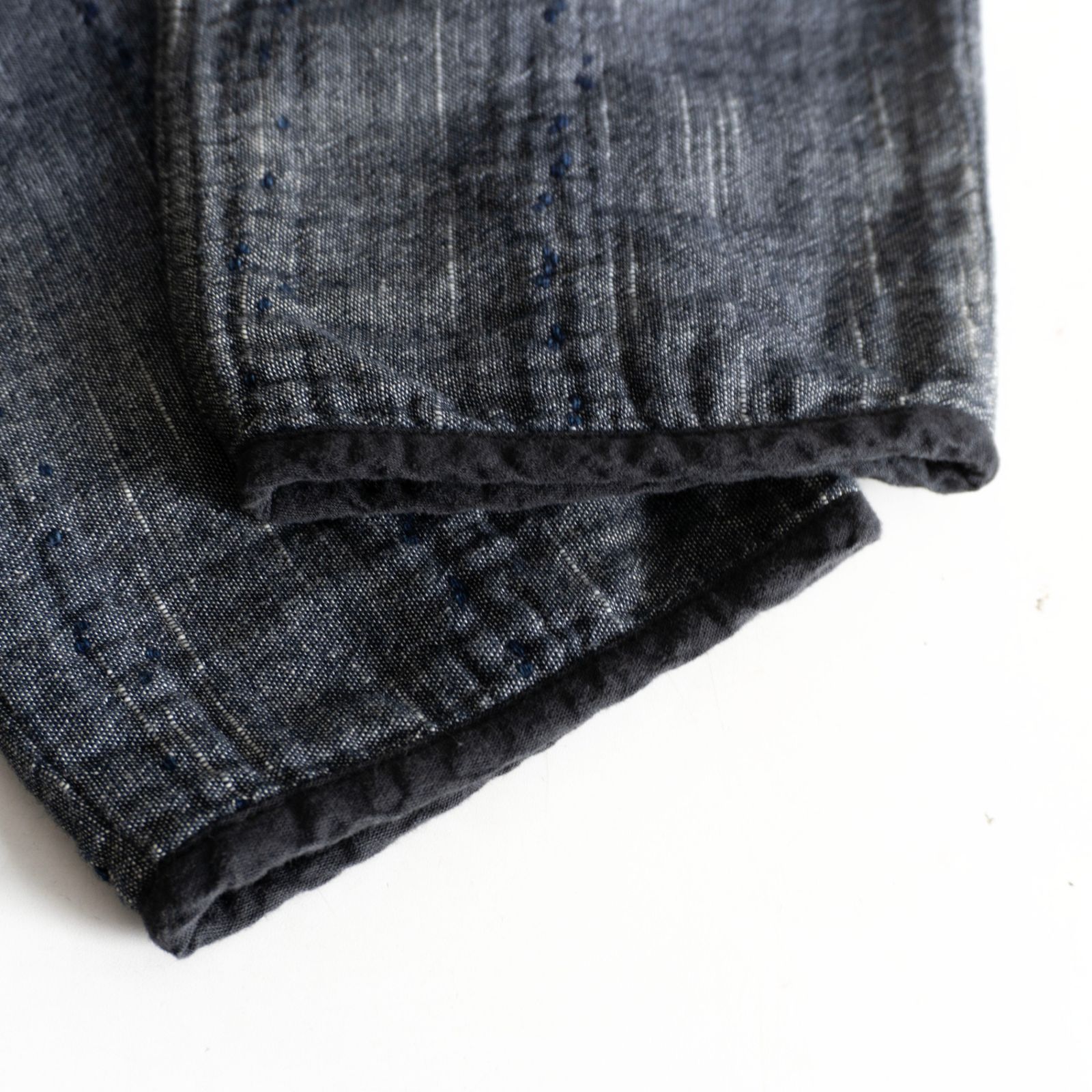 極美品】PORTER CLASSIC【NEW SASHIKO CROPPED PANTS】S ニュー刺子