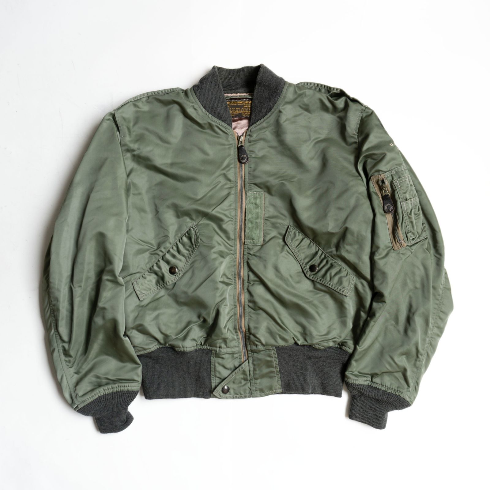 美品】THE REAL MCCOY'S【L-2B フライトジャケット】M USAF リアル