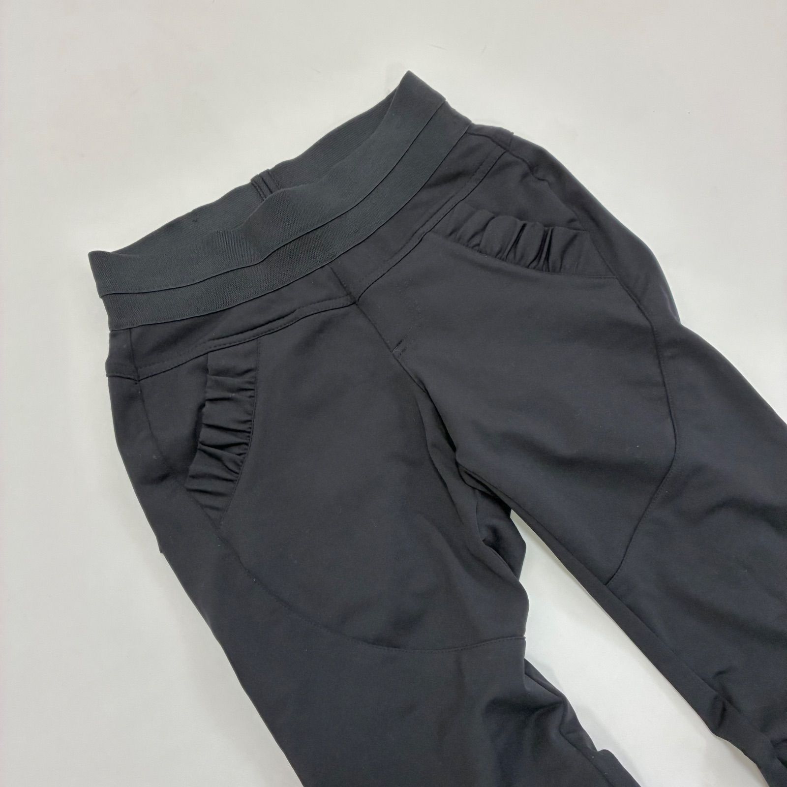 sov. ソブ メリルハイテンションパンツ 34 ブラック クロップド - メルカリ