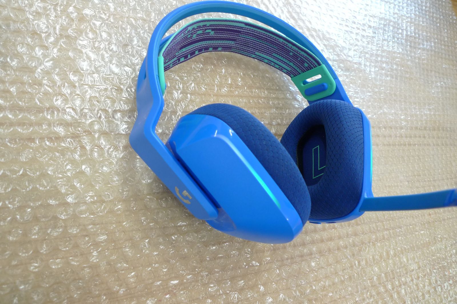 Logicool G733 ワイヤレス ゲーミングヘッドセット ブルー g733 管理