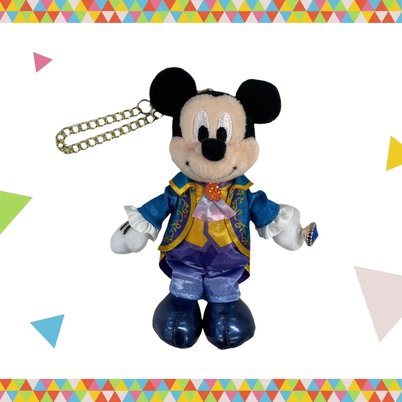 ディズニーシー 25周年 ぬいぐるみチャーム【ファンタジースプリングス