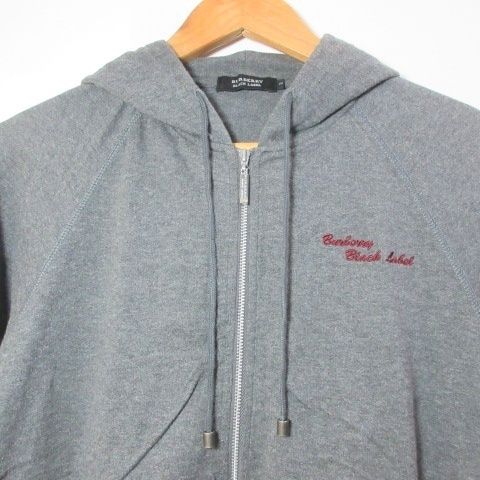 バーバリーブラックレーベル BURBERRY BLACK LABEL ニットパーカー