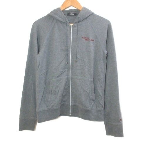 Burberry Black Label グレー ジップアップセーター サイズ2 バーバリーブラックレーベル BURBERRY BLACK LABEL ニットパーカー