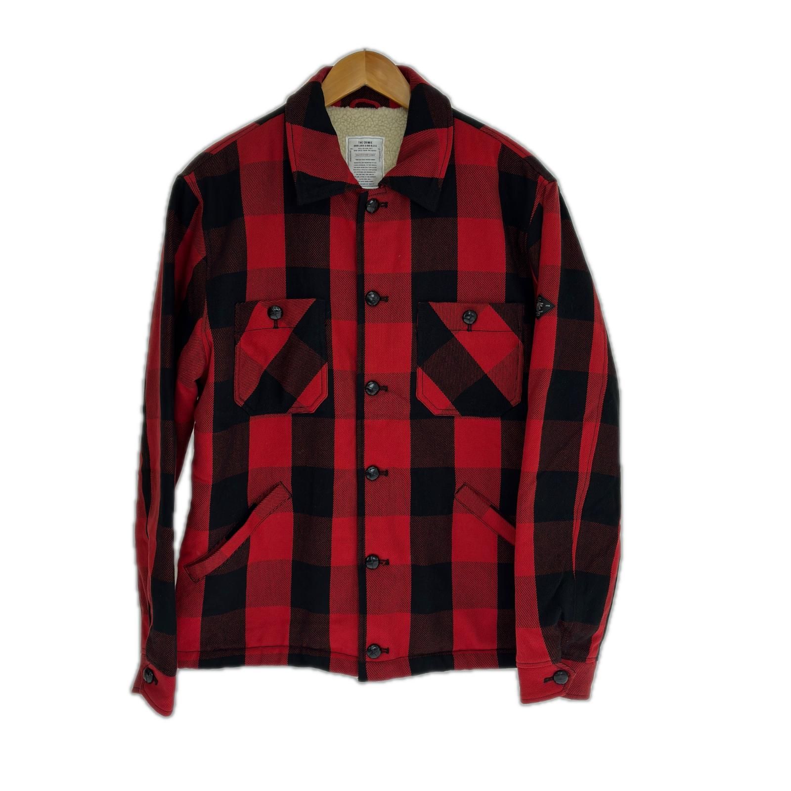 CRIMIE クライミー ジャケット SIZE 3L 古着 レッド x ブラック