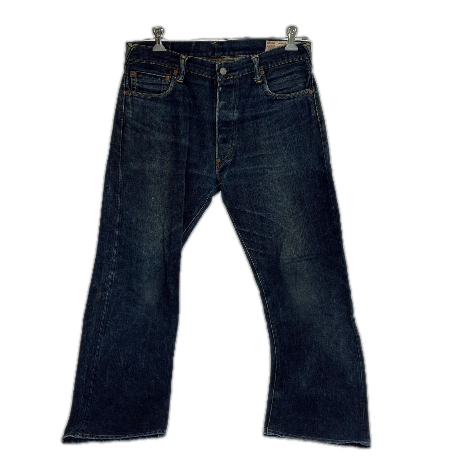 EVISU エビス ジーンズ デニムパンツ 古着 SIZE W35×L35 インディゴ