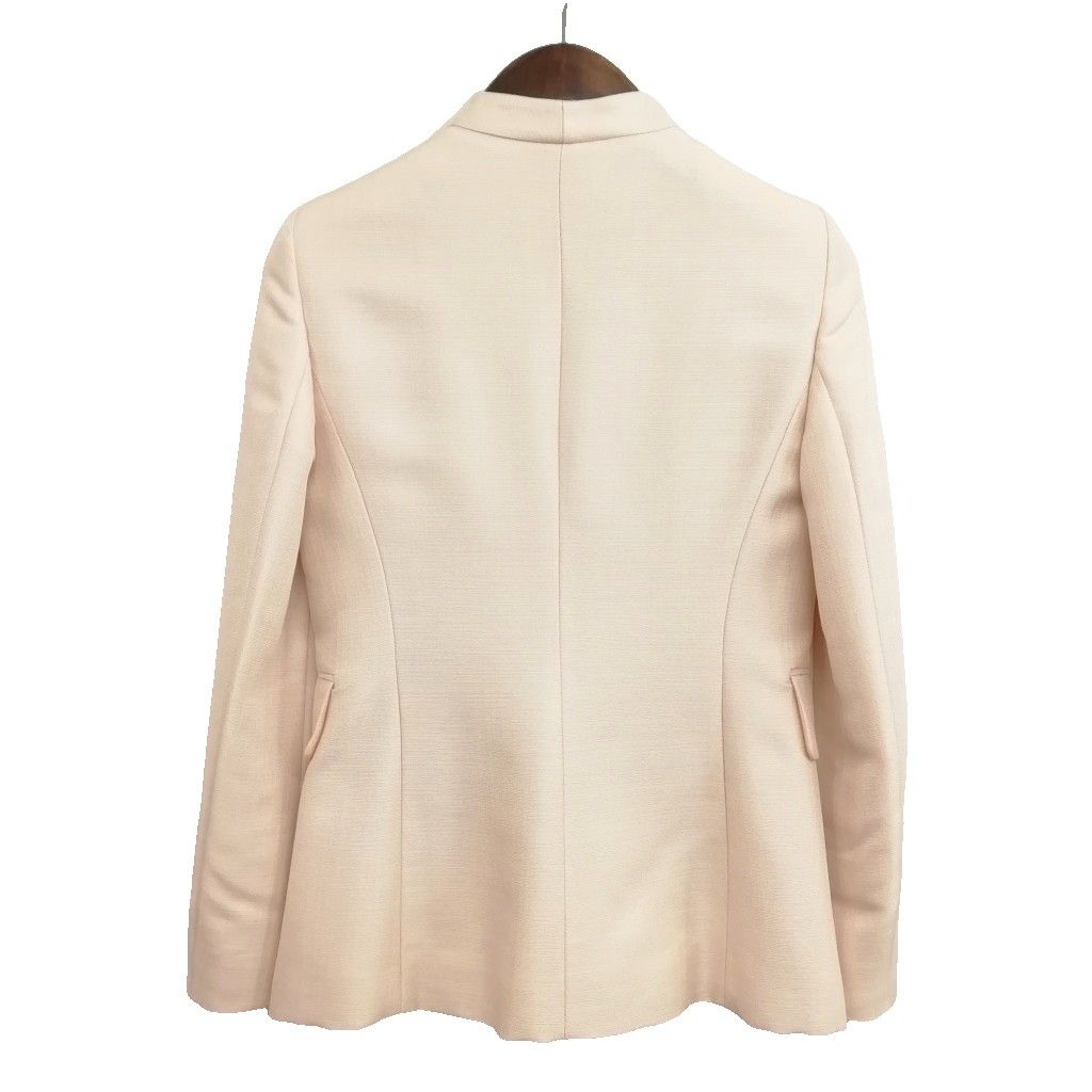 マックスマーラ MAX MARA pianoforte ノーカラー ジャケット レーヨン
