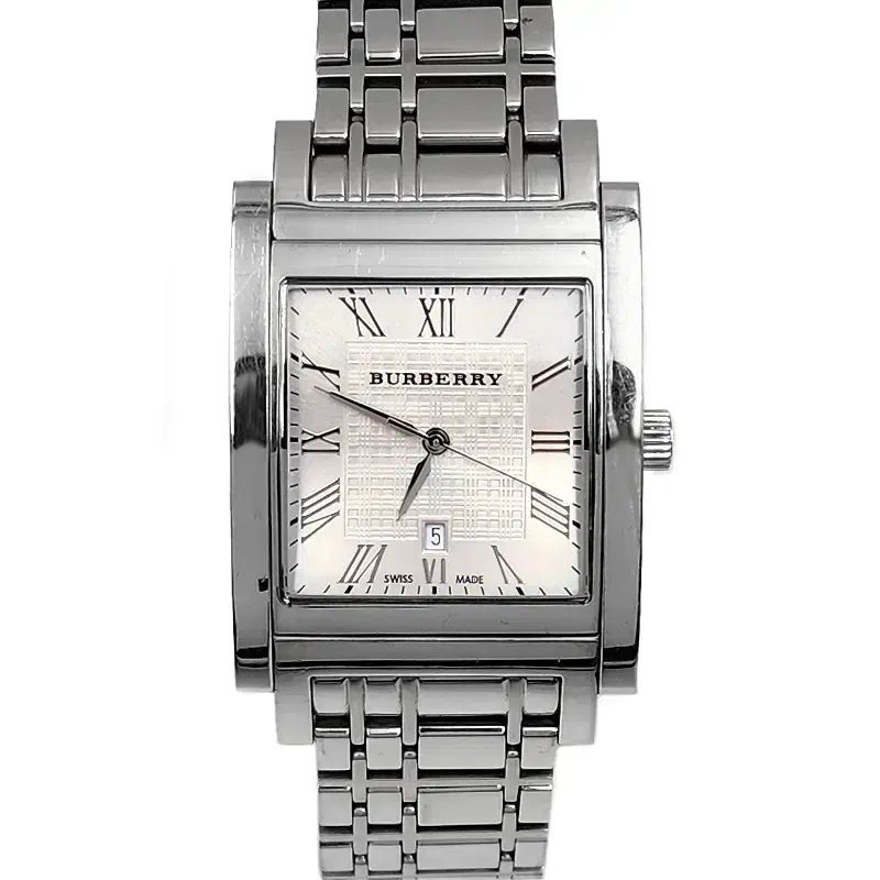 バーバリー BU1550 ヘリテイジ スターシップ・スクエア デイト ウォッチ 32mm