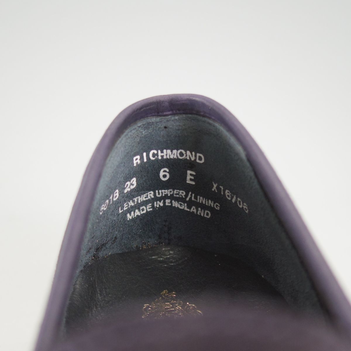 未使用☆クロケット&ジョーンズ 6E【現行定価10万円以上☆RICHMOND/314