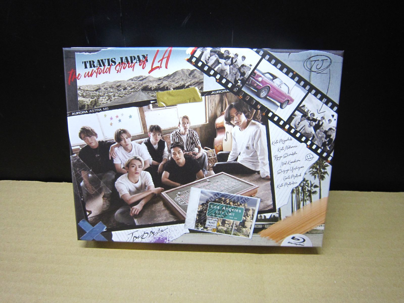 The untold story of LA FC限定版B アクスタ新品未開封 Blu-ray】Travis Japan The untold story of LA- [FC限定盤] ※グループ