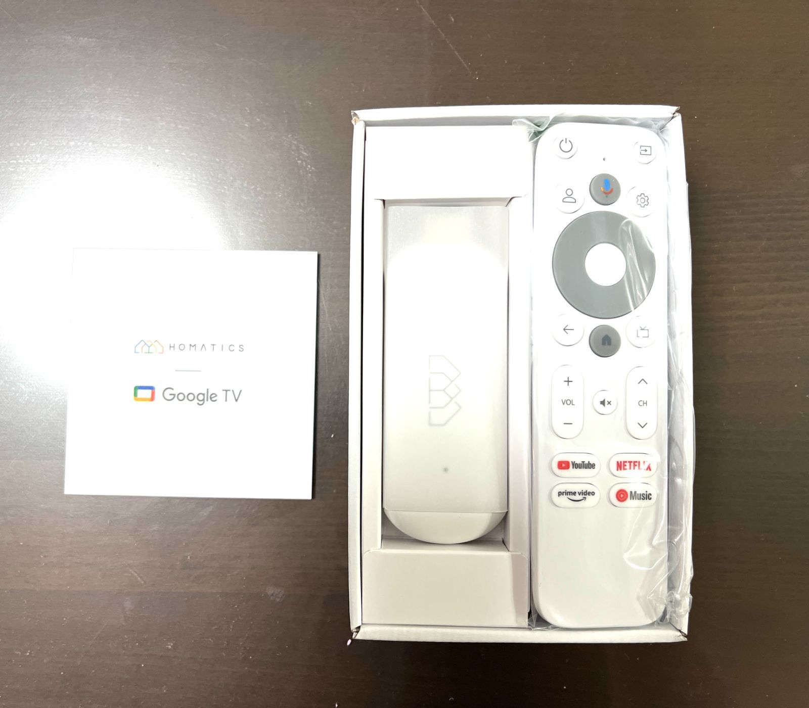 未使用品】HOMATICS Stick 4K Google TV - メルカリ
