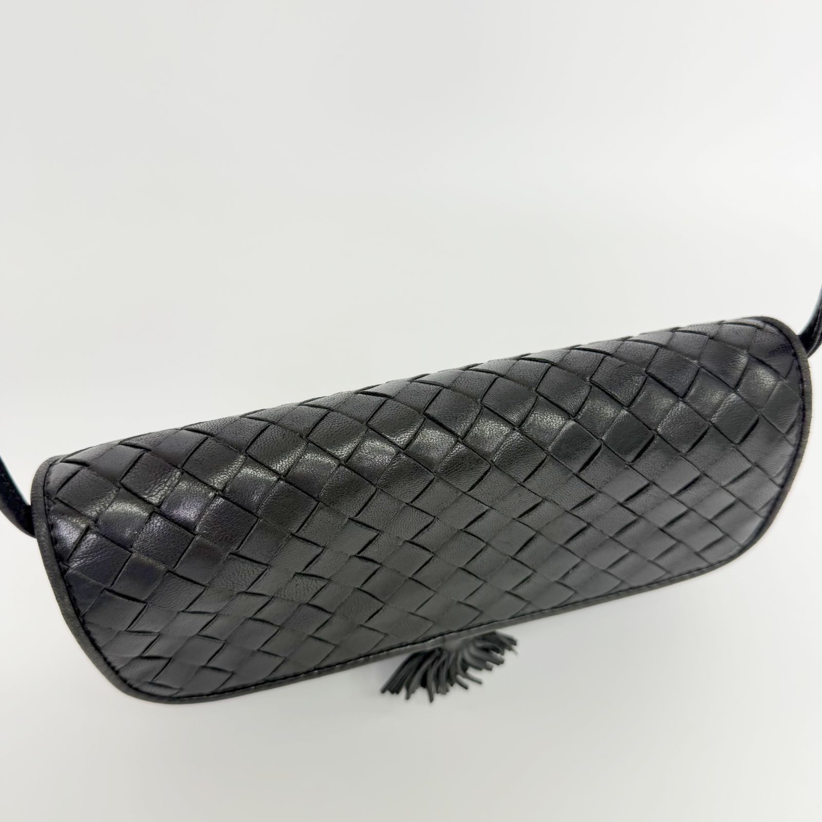 中古】BOTTEGA VENETA ボッテガヴェネタ イントレチャート タッセル 