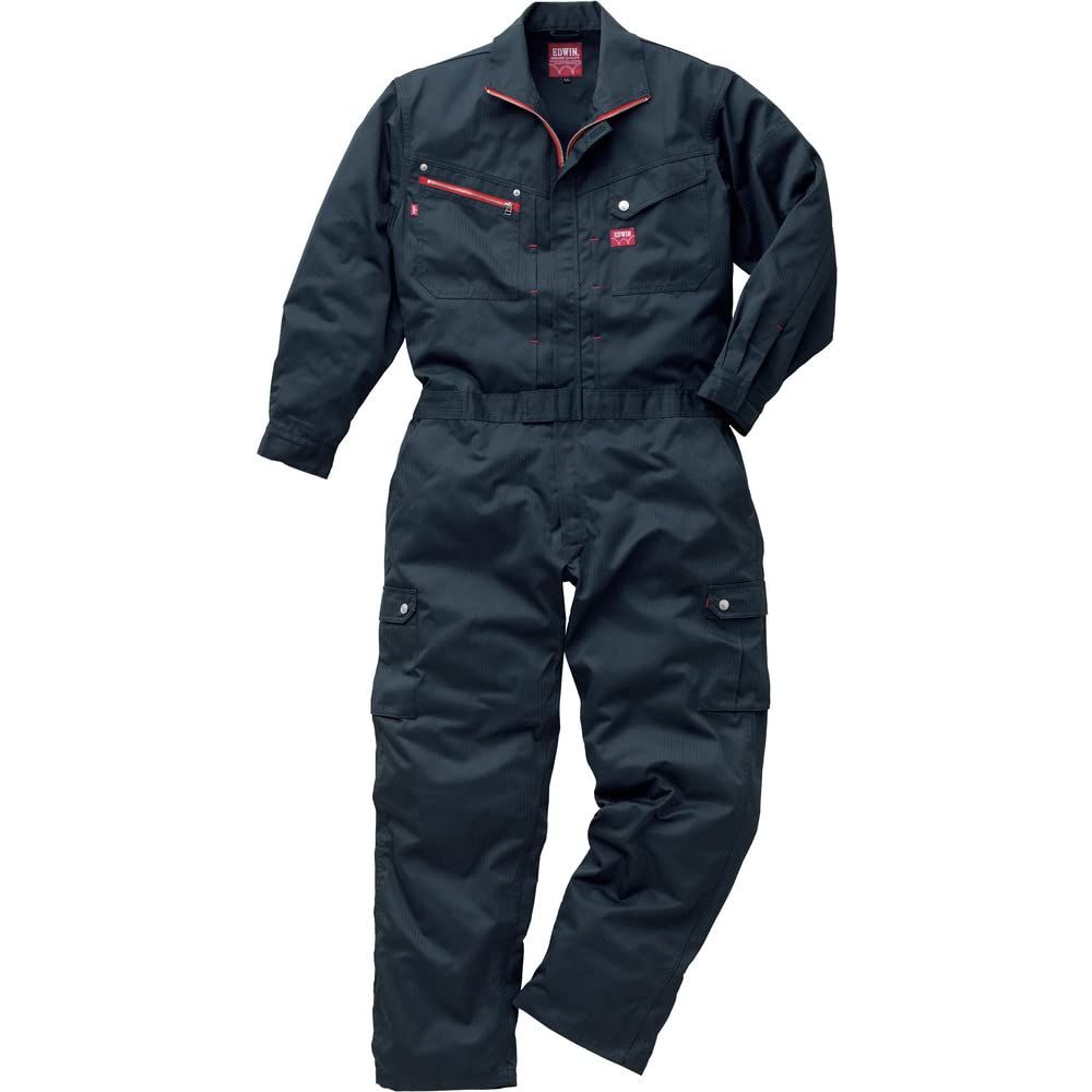 ＥＤＷＩＮ 通年モデル ＥＤＷＩＮつなぎ服８１００２－００１ネイビーブルー－３Ｌ 81002-001-3L