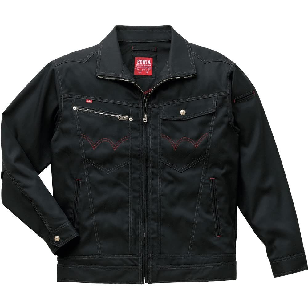ＥＤＷＩＮ 通年モデル ＥＤＷＩＮブルゾン８２００６－００６ブラック－５Ｌ 82006-006-5L