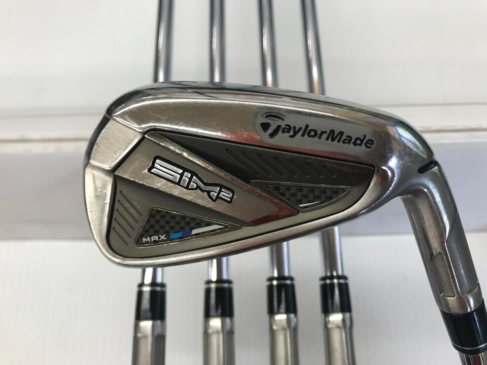 テーラーメイド　SIM2 MAX　KBS MAX MT85 JP　Sフレックス　アイアンセット　中古【最短即日発送】