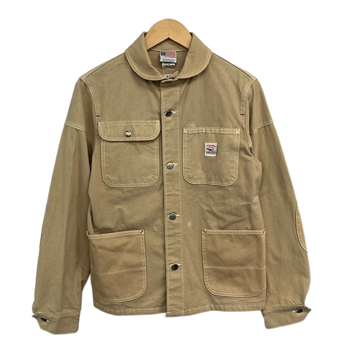 eYe COMMEdesGARCONS JUNYAWATANABEMAN(アイコムデギャルソンジュンヤワタナベマン) ジャケット サイズS メンズ - ベージュ 長袖/POINTER/春/秋 アイコムデギャルソンジュンヤワタナベマン ジャケット サイズS メンズ