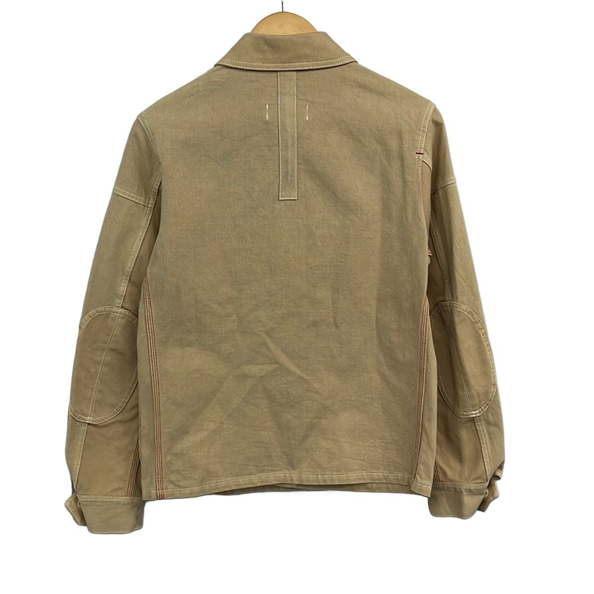 eYe COMMEdesGARCONS JUNYAWATANABEMAN(アイコムデギャルソンジュンヤワタナベマン) ジャケット サイズS メンズ - ベージュ 長袖/POINTER/春/秋 アイコムデギャルソンジュンヤワタナベマン ジャケット サイズS メンズ