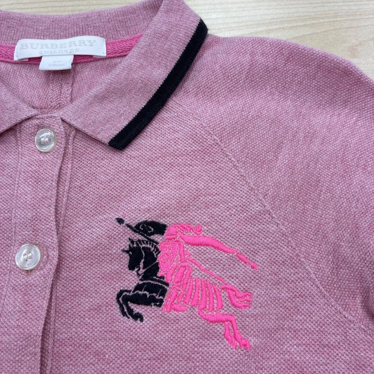Burberry London ポロワンピース 半袖 キッズサイズ 160 バーバリー Burberry】キッズ 半袖ワンピース ポロワンピース 120 (6Y