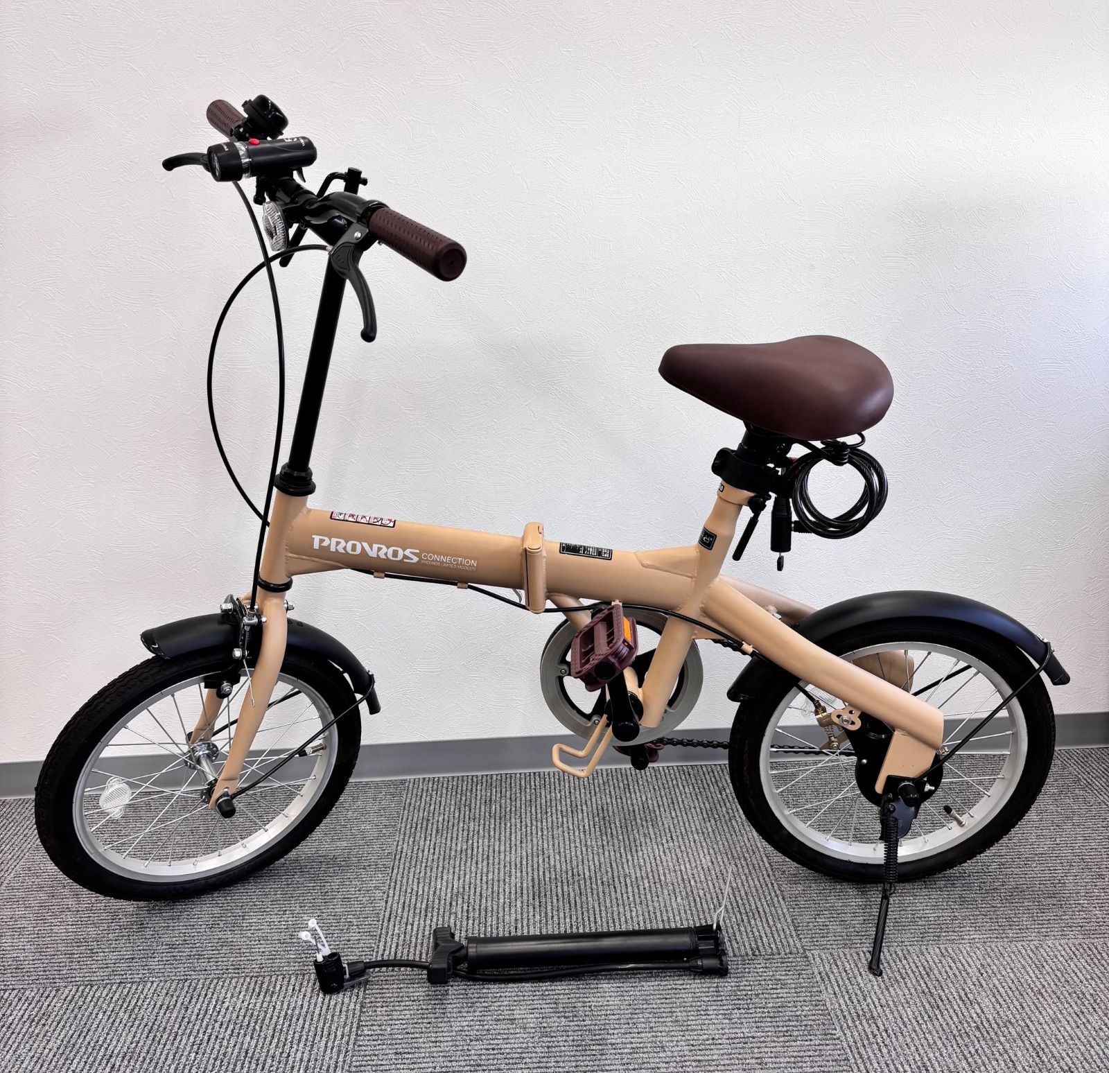 PROVROS 折りたたみ自転車 P-160 16インチ PROVROS プロブロス P-160 16インチ 折り畳み自転車 美品 - メルカリ