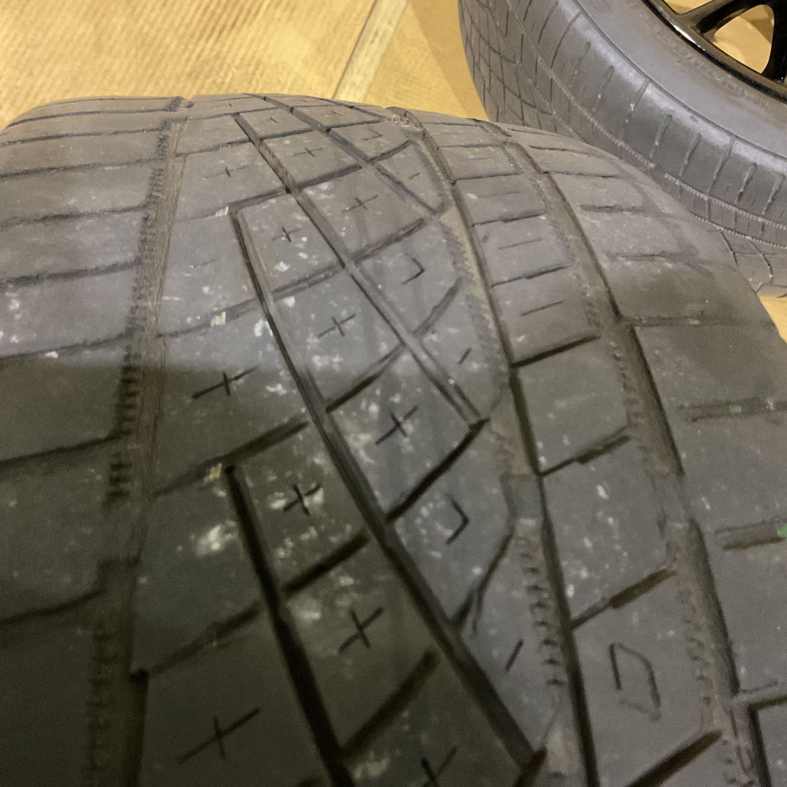 4穴 PCD100 17インチ7J+48 MINI純正アルミ+コンチネンタル 205/45R17