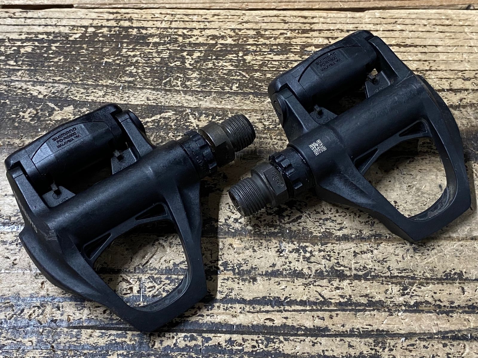 JY910 シマノ SHIMANO PD-RS500 ビンディングペダル SPD-SL - メルカリ
