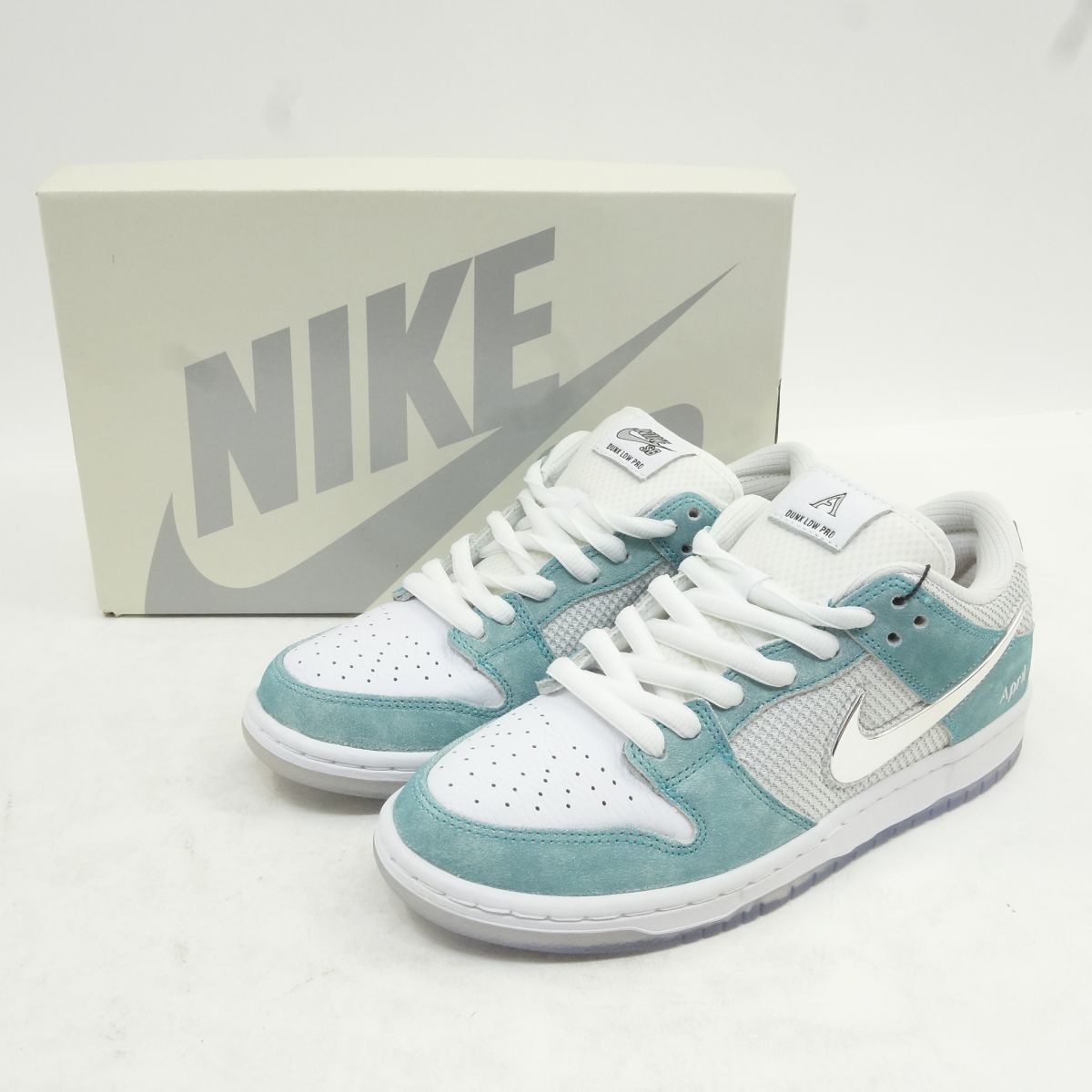 【未使用】APRIL SKATEBOARDS × NIKE ナイキ SB DUNK LOW PRO QS ダンク ロー プロ FD2562-400 US8.5 26.5cm 箱有