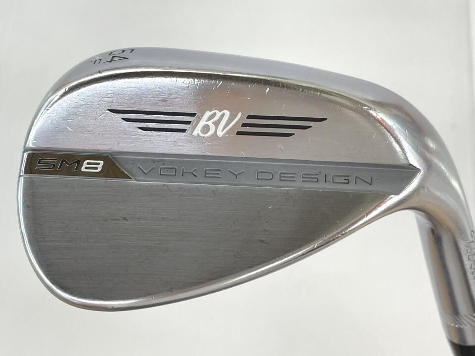 タイトリスト　ボーケイ SM8 ツアークローム　ダイナミックゴールド　WEDGEフレックス　ウェッジ　中古　ゴルフドゥ！岡山青江店【最短即日発送】