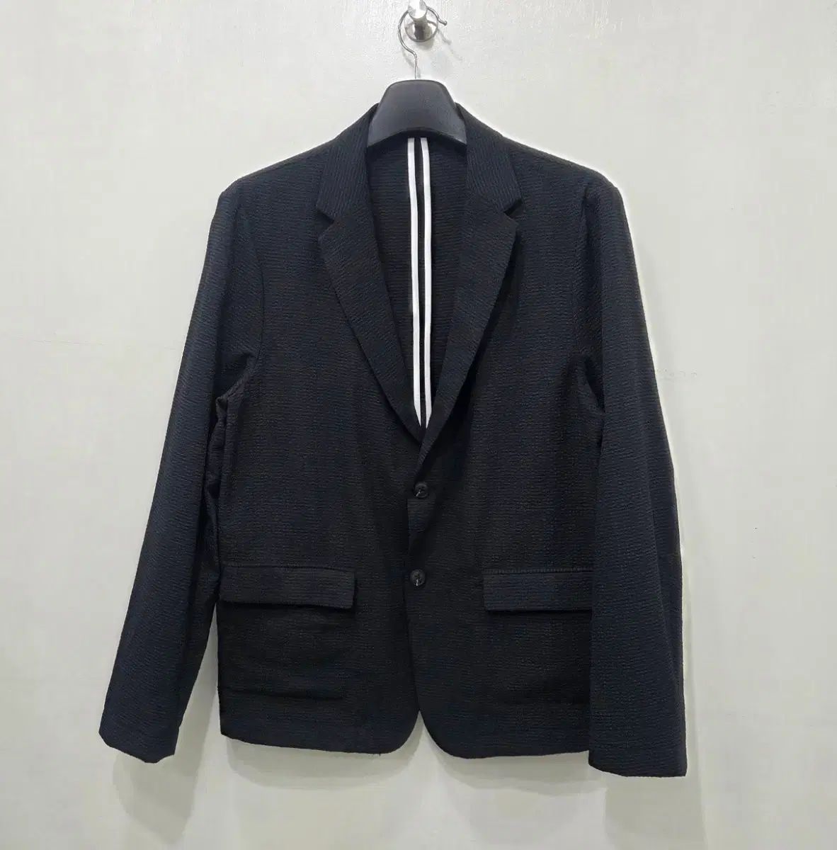 ZARA シアサッカー ブレーザー ジャケット