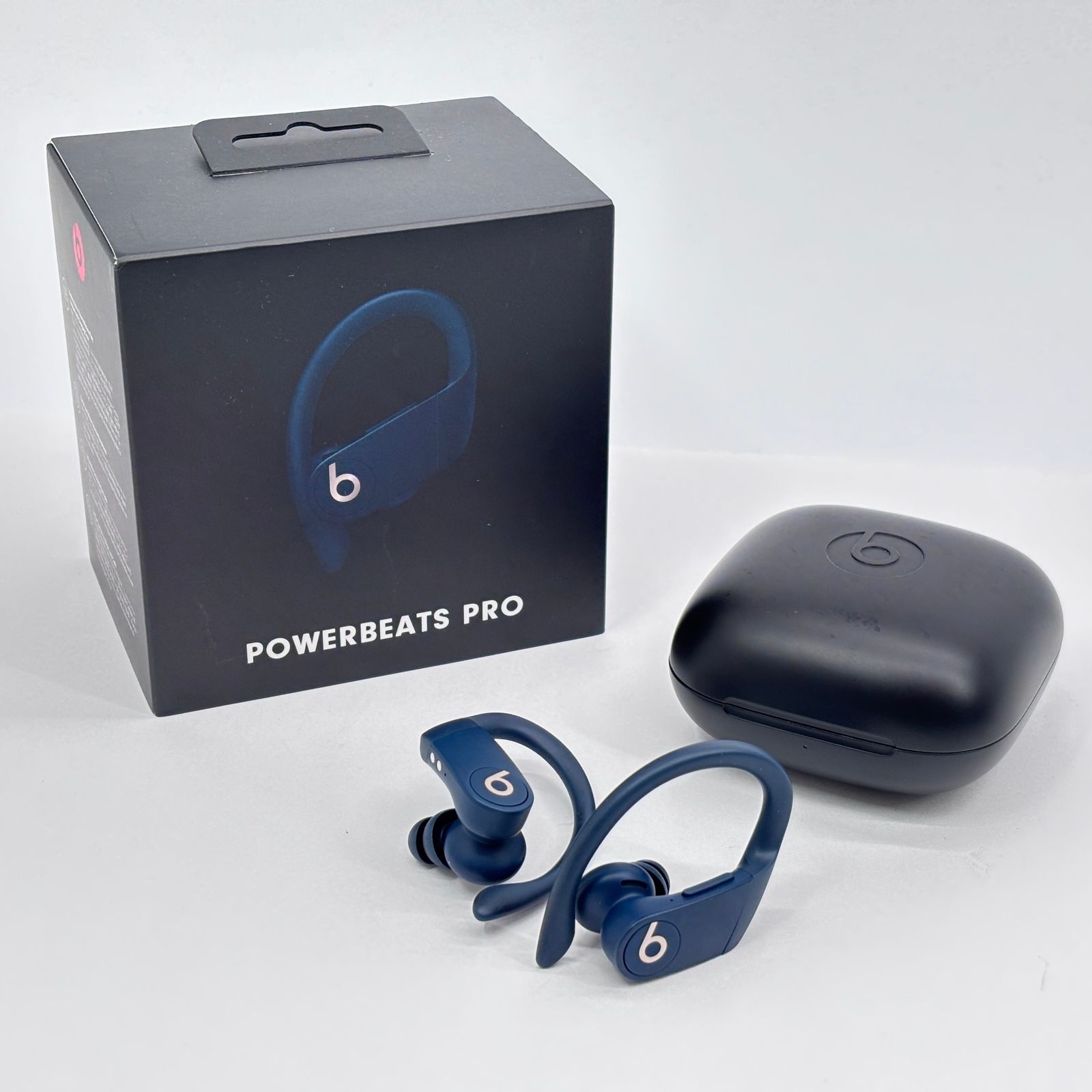 美品 POWER BEATS PRO MV702PA フルワイヤレスイヤホン ネイビー【6171