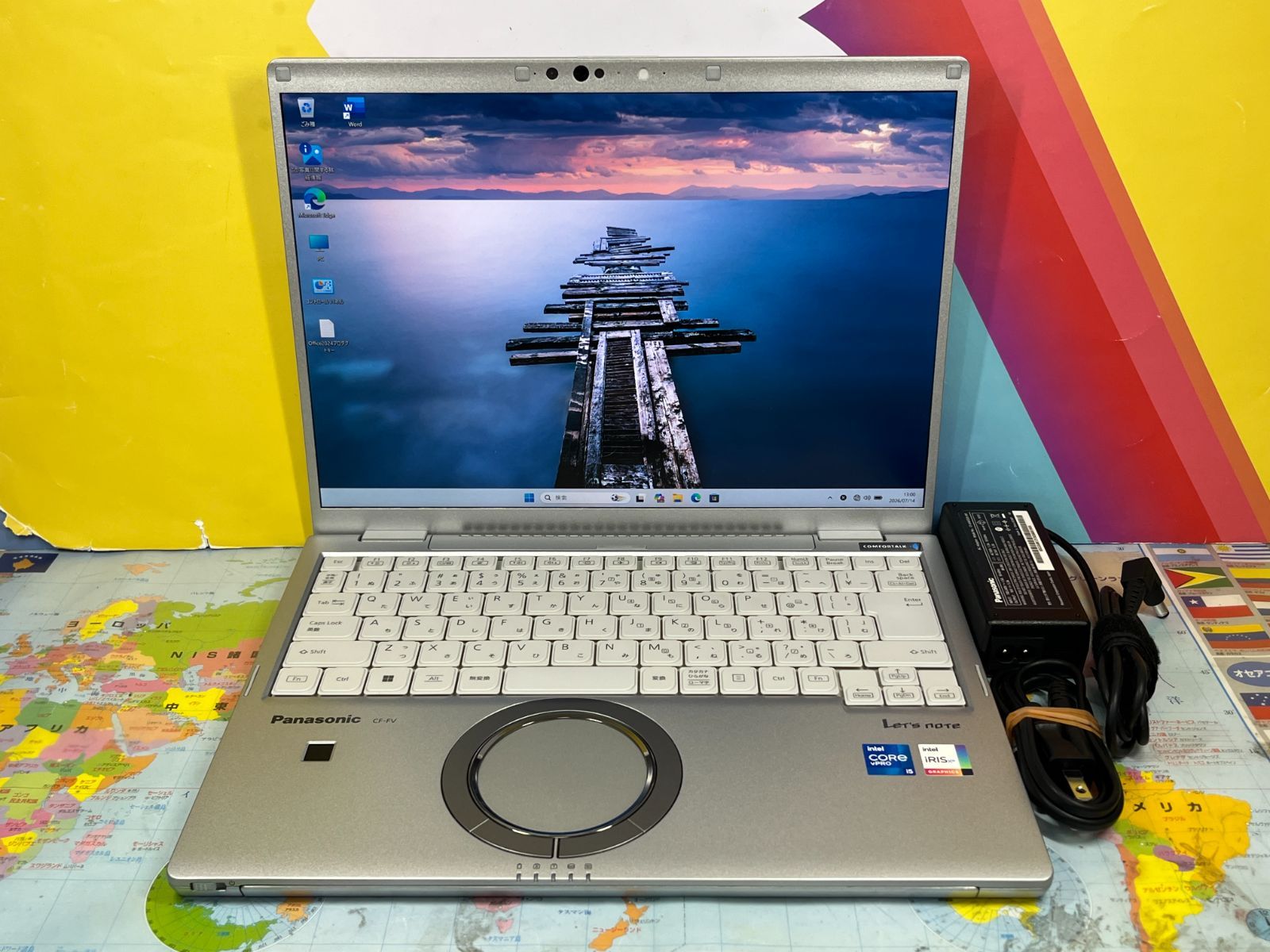 極美品 16GB・512GB CF-FV1 レッツノート 14型 QHD 軽量