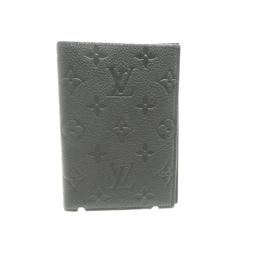 美品 LOUIS VUITTON ルイヴィトン M63914 クーヴェルテュール・パスポール NM パスポートカバー モノグラム アンプラント AN3681W1