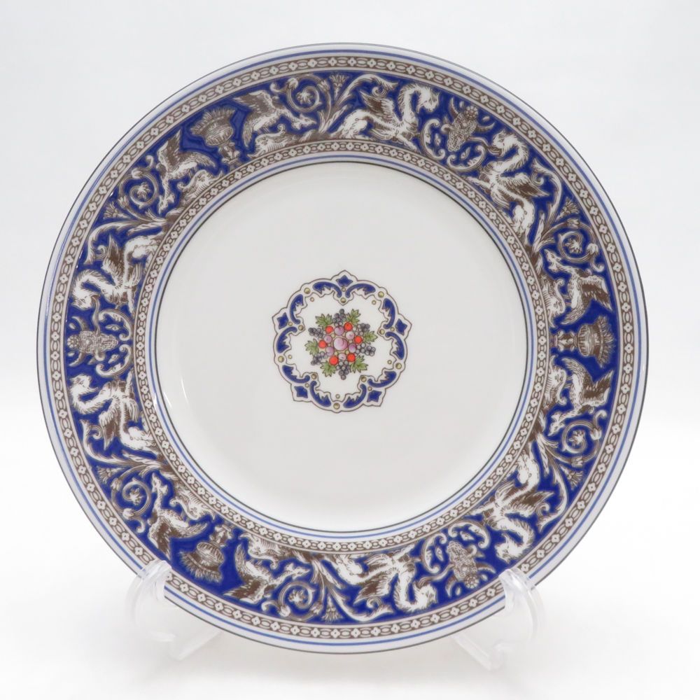 未使用 WEDGWOOD ウェッジウッド フロレンティーン マリン 中皿 20cmプレート SO3994P1